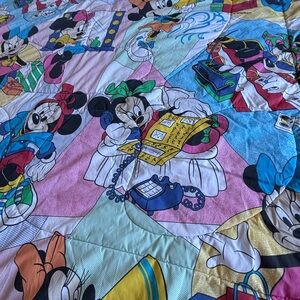 Disney Minnie Mouse Vintage Twin Comforter - Made in Canada 🇨🇦